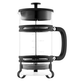 French Press Coffee Maker, 34 Ounce 1 Liter Borosilicate Glass Coffee Press Tea Maker with Stainless Steel Filter